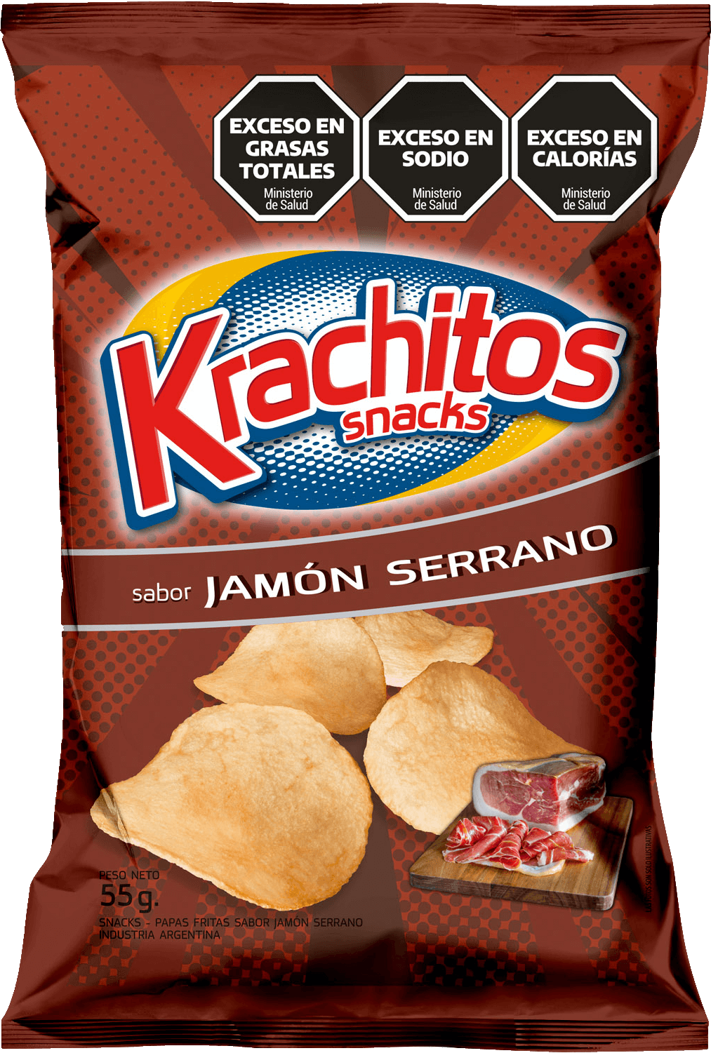 Papas Fritas <br> Jamón Serrano